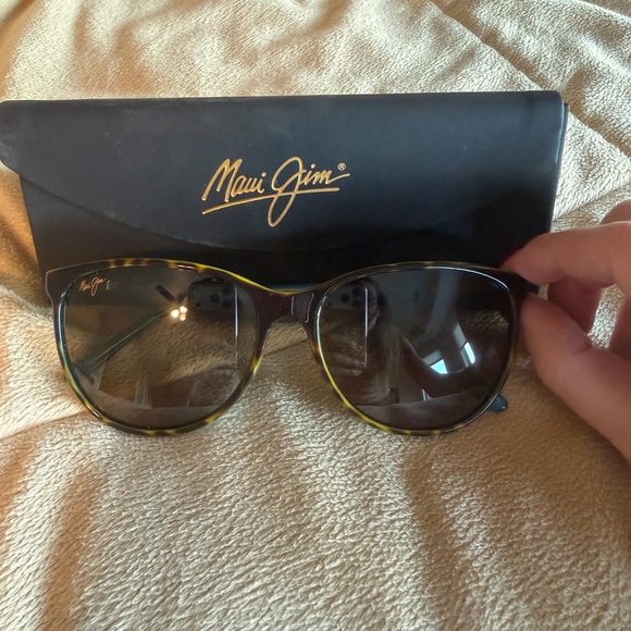 Maui Jim Ocean Sunglasses - Tortoise with blue